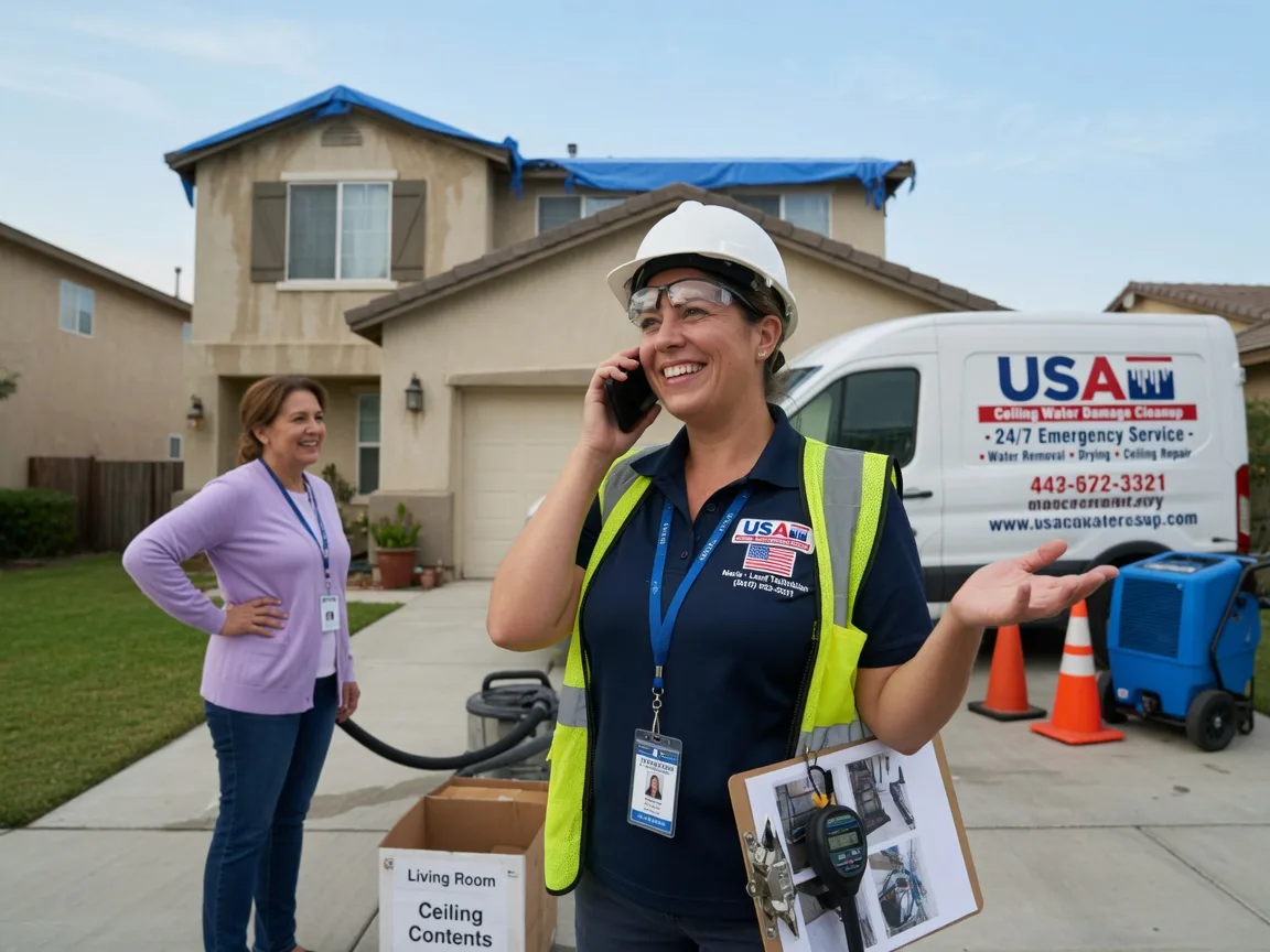 Ceiling Water Damage Restoration Saint Paul, IA FAQs
